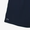 Cueca boxer comprida com cintura às riscas para homem