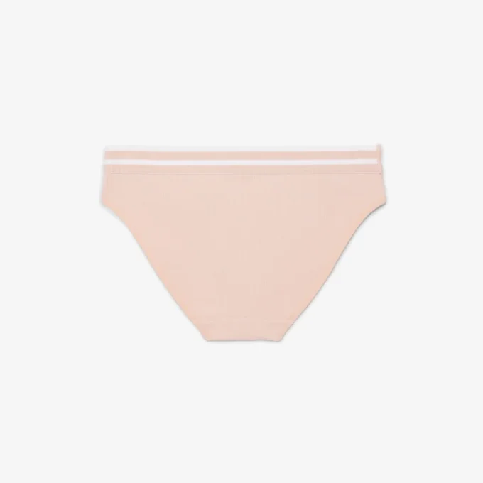 Cueca de algodão com riscas na cintura