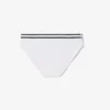 Cueca de algodão com riscas na cintura