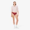 Cueca de malha com logótipo na cintura