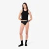 Cueca de malha com logótipo na cintura