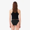 Cueca de malha com logótipo na cintura