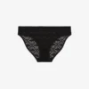 Cueca de malha com logótipo na cintura