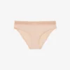 Cueca de malha com logótipo na cintura