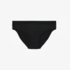 Cueca de malha com logótipo na cintura