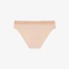 Cueca de malha com logótipo na cintura