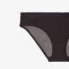 Cueca de malha com marca na cintura