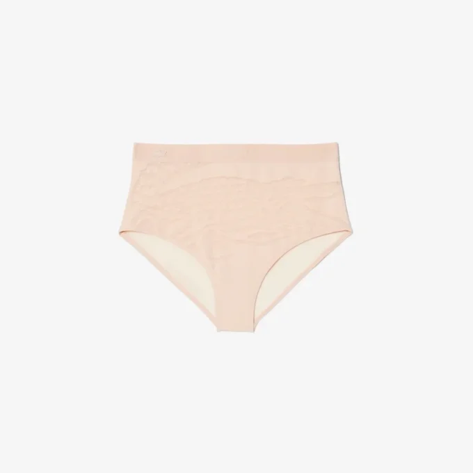 Cueca de malha de cintura alta