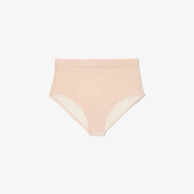 Cueca de malha de cintura alta
