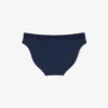 Cueca de malha elástica com ponto de renda