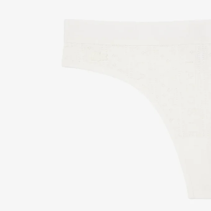 Cueca fio dental em malha elástica
