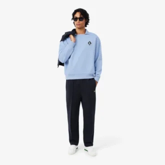 Fabricado em França Camisola com gola de Polo
