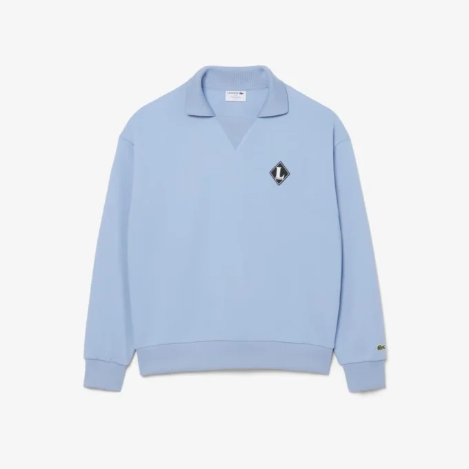 Fabricado em França Camisola com gola de Polo
