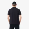 Fabricado em França Polo com emblema de corte clássico