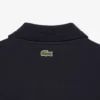 Fabricado em França Polo com emblema de corte clássico