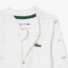 Fato de bebé com estampado em piqué