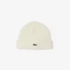 Gorro de lã com punho canelado unissexo