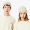 Gorro de lã com punho canelado unissexo