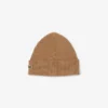 Gorro unissexo em malha canelada de lã escovada