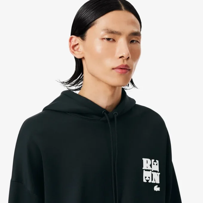 Hoodie com detalhe de emblema Runway