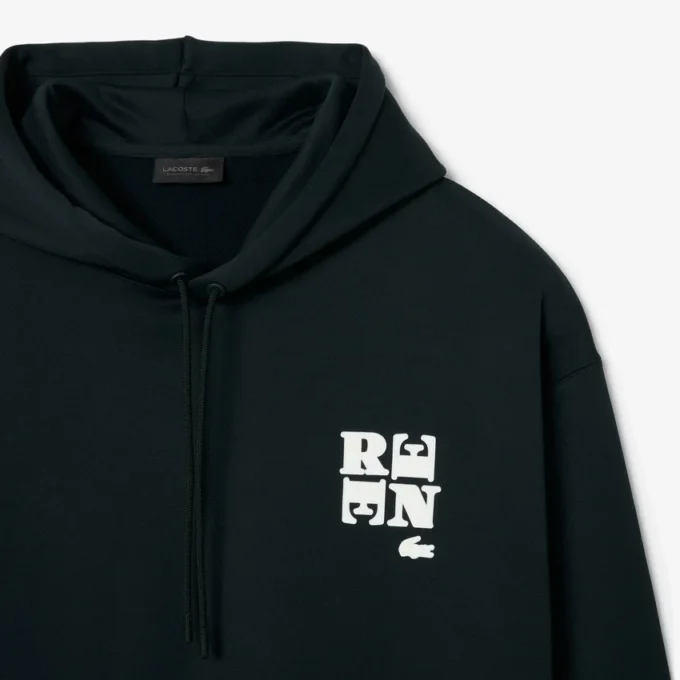Hoodie com detalhe de emblema Runway