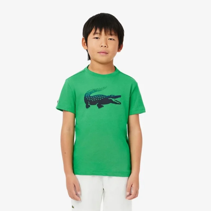 Lacoste X Daniil Medvedev Ultra Dry T-shirt para Crianças