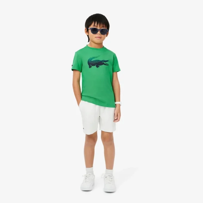 Lacoste X Daniil Medvedev Ultra Dry T-shirt para Crianças