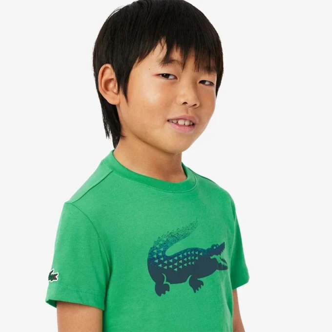 Lacoste X Daniil Medvedev Ultra Dry T-shirt para Crianças