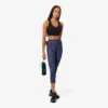 Leggings desportivas elásticas com estampado Ultra Dry para mulher