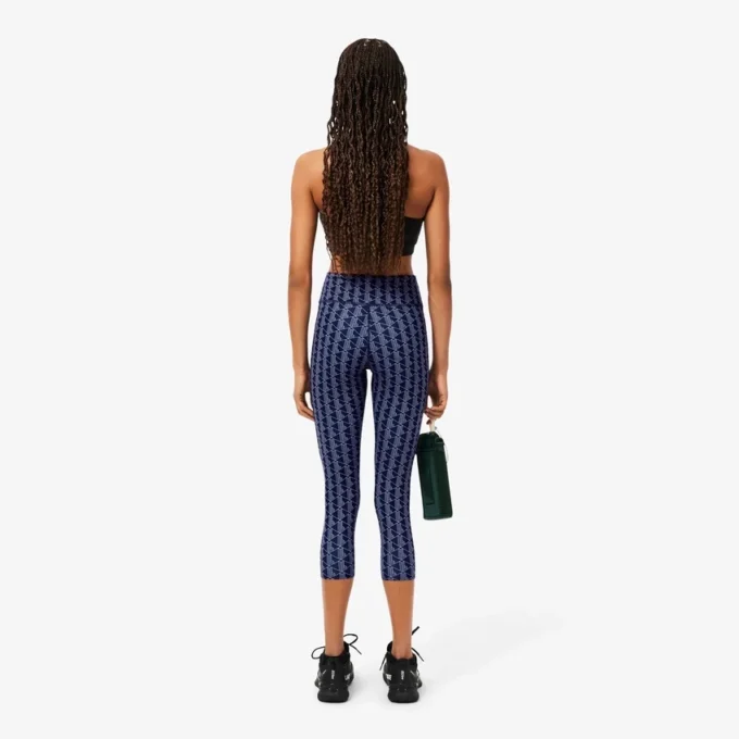 Leggings desportivas elásticas com estampado Ultra Dry para mulher
