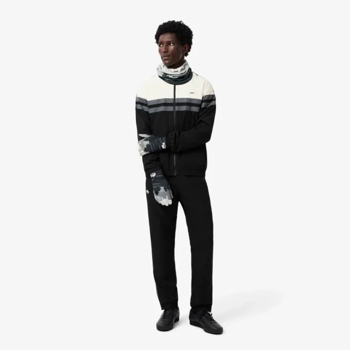 Luvas de desporto masculinas com estampado paisagístico