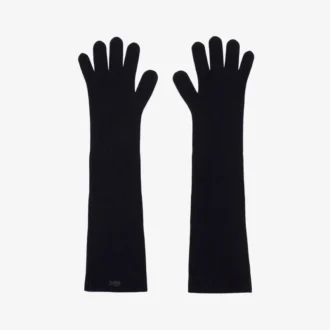 Luvas de malha de lã para mulher