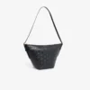 Mala Hobo em couro com relevo Maheki