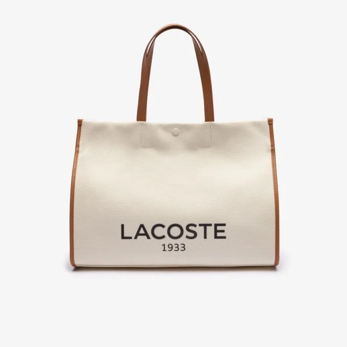 Mala Tote Grande em Lona Heritage