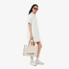 Mala Tote Grande em Lona Heritage