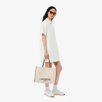 Mala Tote Grande em Lona Heritage