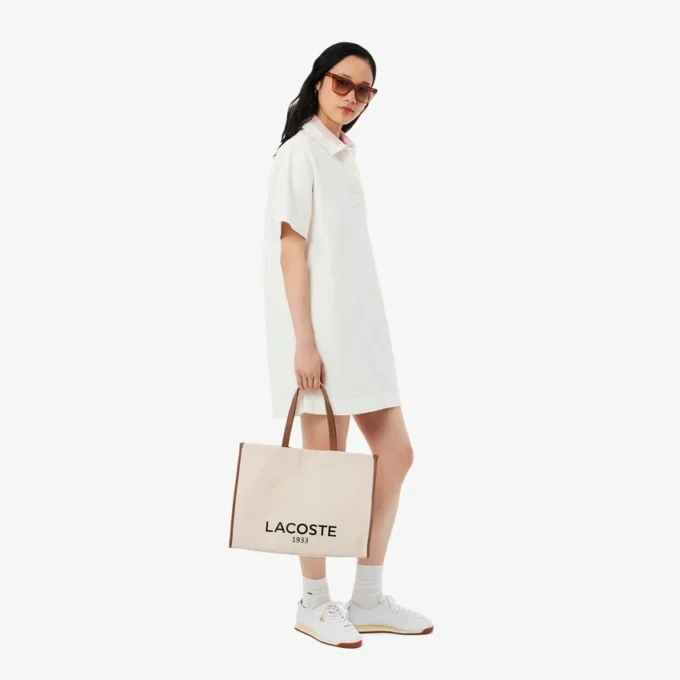 Mala Tote Grande em Lona Heritage