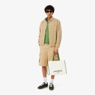 Mala Tote Grande em Lona Heritage