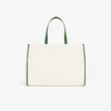 Mala Tote Grande em Lona Heritage