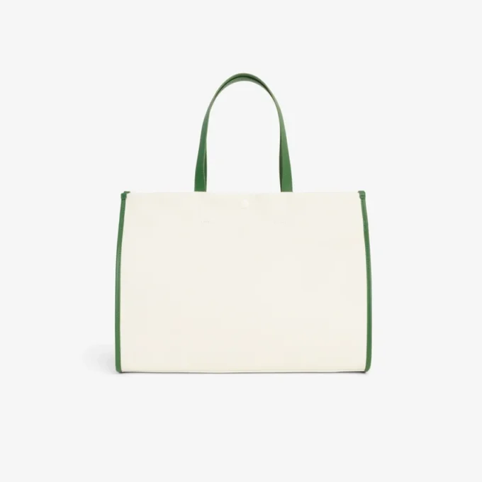 Mala Tote Grande em Lona Heritage