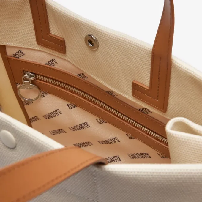 Mala Tote Grande em Lona Heritage