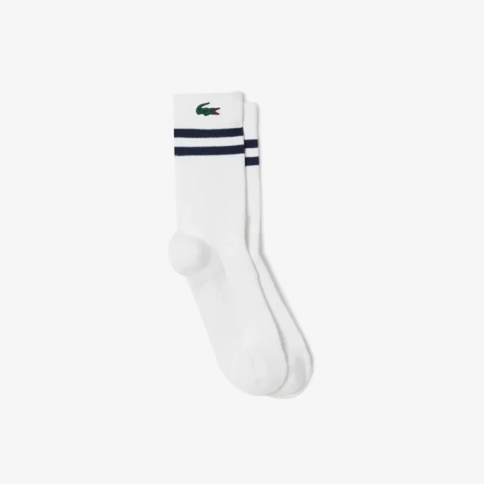 Meias desportivas masculinas leves em algodão