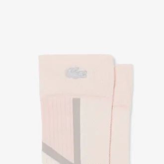 Meias unissexo de algodão até ao meio da barriga da perna