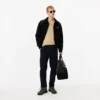 Men’s Ribbed Neck Petit Piqué T-shirt