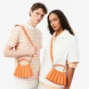 Mini-bolsa de couro Lenglen