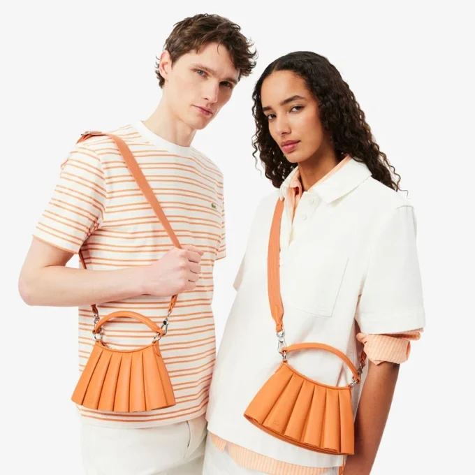 Mini-bolsa de couro Lenglen