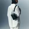 Mini-bolsa de couro Lora
