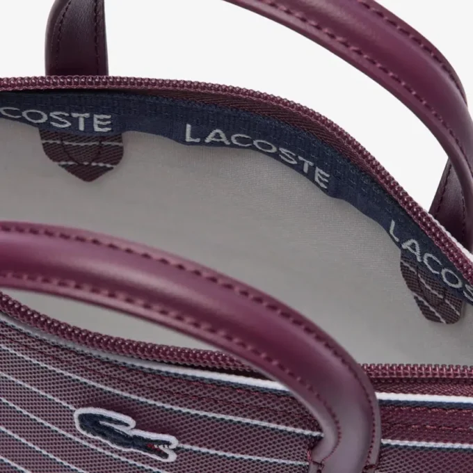 Mini Tote L.12.12 Concept às riscas