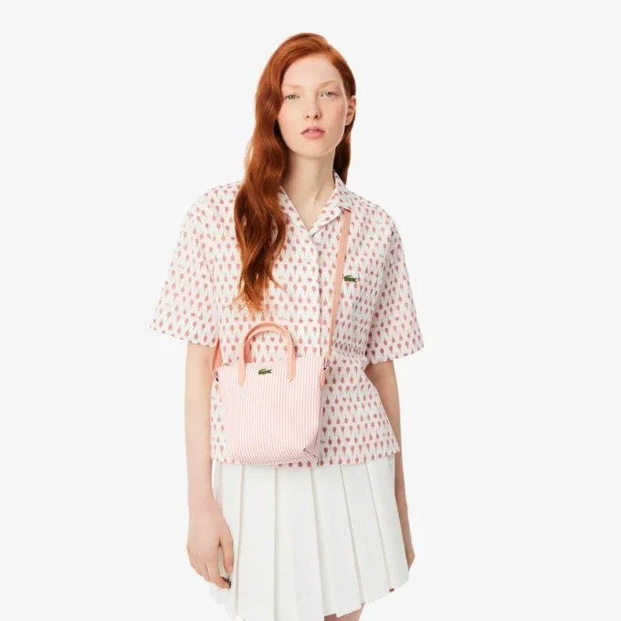 Mini Tote L.12.12 Concept às riscas