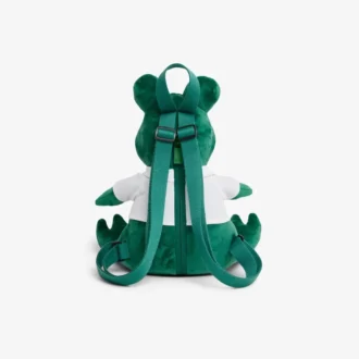 Mochila de crocodilo de pelúcia